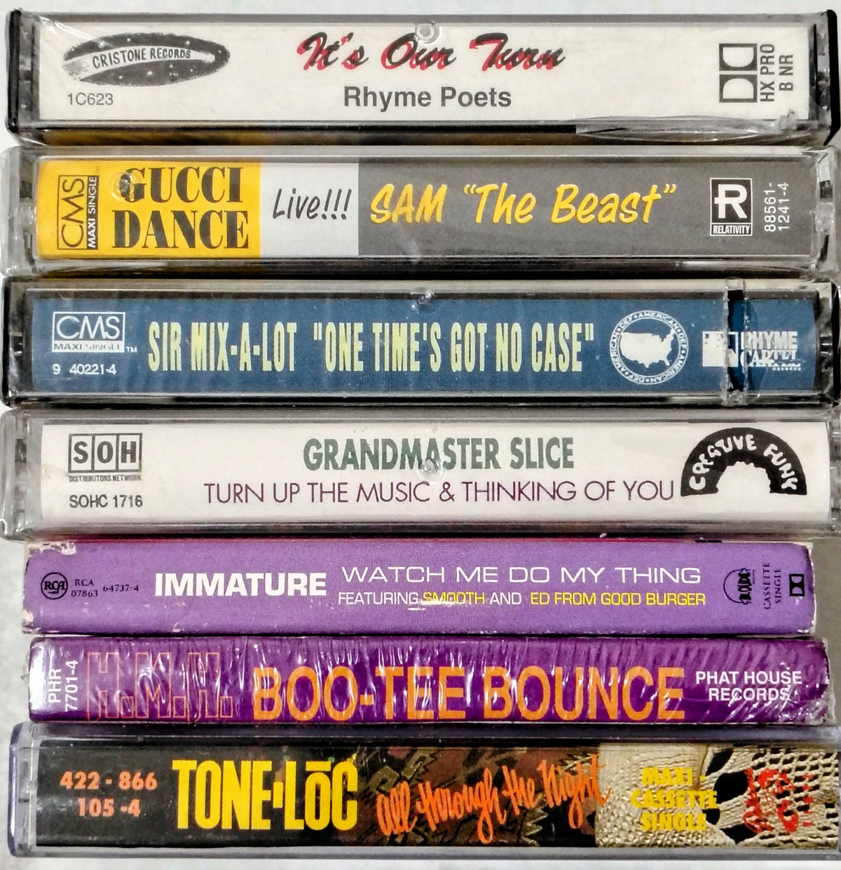 7-Tape Rap/Hip-Hop/Bounce/Bass Mini Batch (Lot 2)