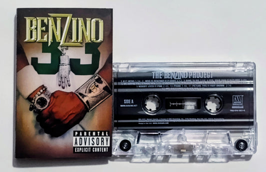 Benzino - "The Benzino Project" - CASSETTE TAPE VG+/VG+