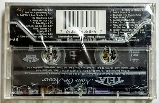 Tela - “Now Or Never” - CASSETTE TAPE NM/M (Sealed; cracked cover)