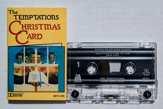 Temptations, The - "Christmas Card" - CASSETTE TAPE VG+/VG+