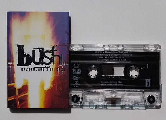 Bush - "Razorblade Suitcase" - CASSETTE TAPE (DOLBY HX PRO B NR) VG+/VG+