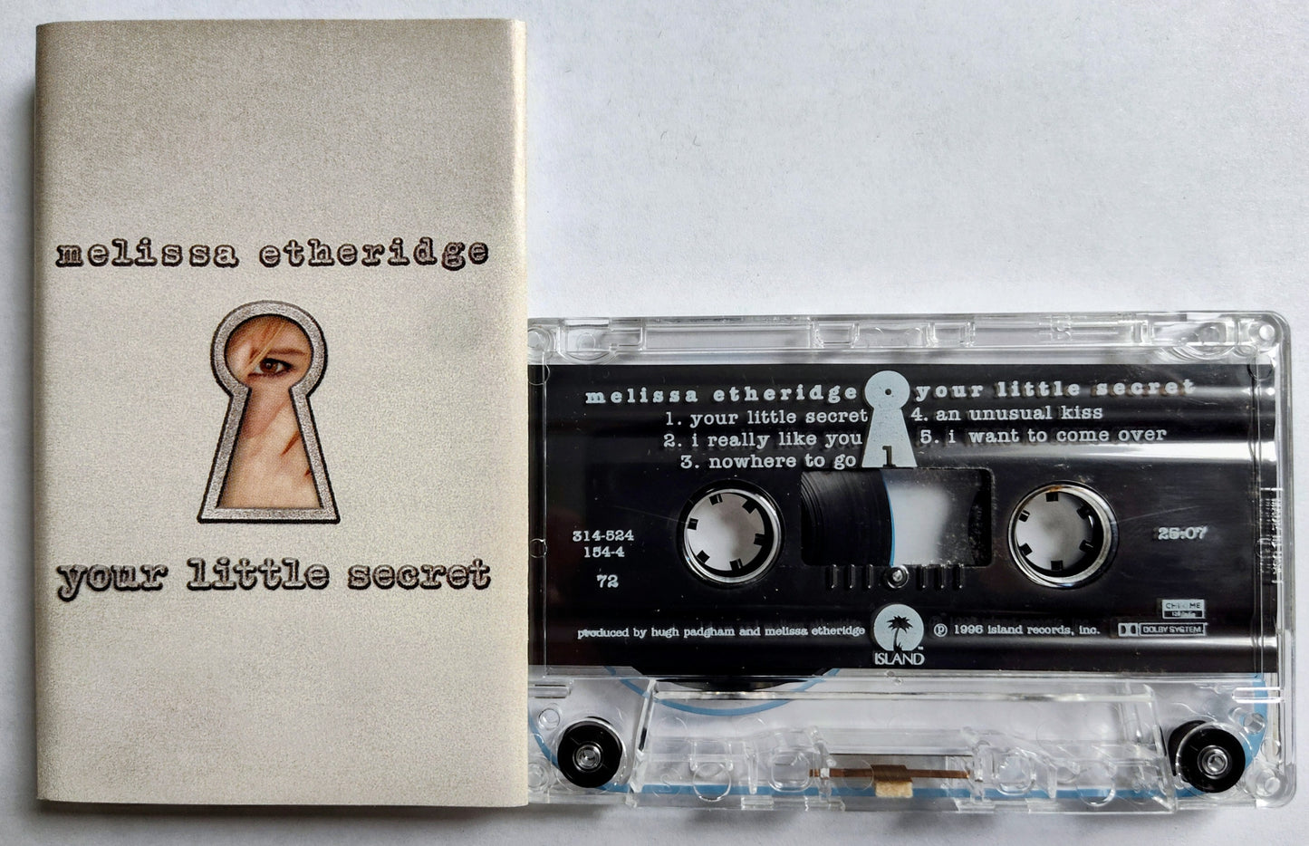 Melissa Etheridge - “Your Little Secret” - CASSETTE TAPE VG/VG