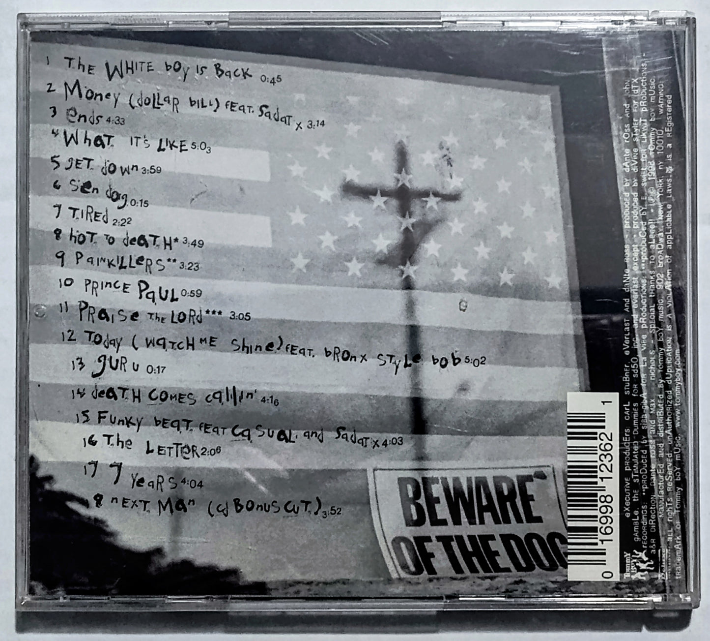 Everlast - “Whitey Ford Sings The Blues” - COMPACT DISC VG/G+