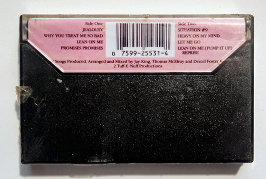 Club Nouveau - "Life, Love & Pain" - CASSETTE TAPE (DOLBY) VG+/M (Sealed; Lightstruck; broken seal)