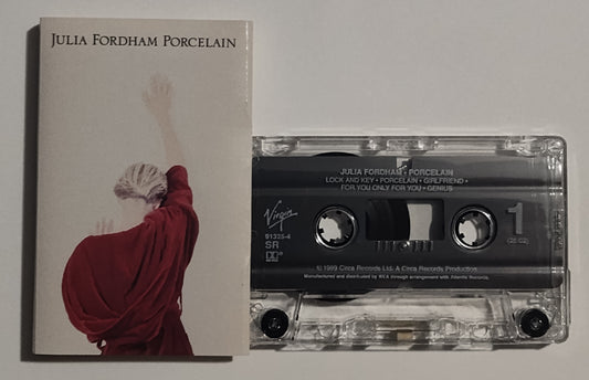Julia Fordham - "Porcelain" - CASSETTE TAPE (SR; DOLBY HX PRO) VG+/VG+