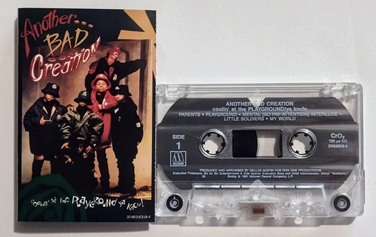Another Bad Creation - "Coolin' At The Playground Ya Know?" - CASSETTE TAPE (Chrome; DOLBY HX PRO) NM/NM
