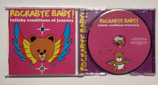 Rockabye Baby! - "Lullaby Renditions Of Journey" - COMPACT DISC VG+/VG+
