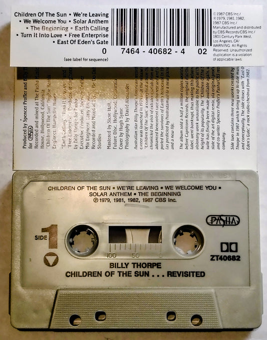 Billy Thorpe - “Children Of The Sun Revisited" - CASSETTE TAPE VG+/VG+
