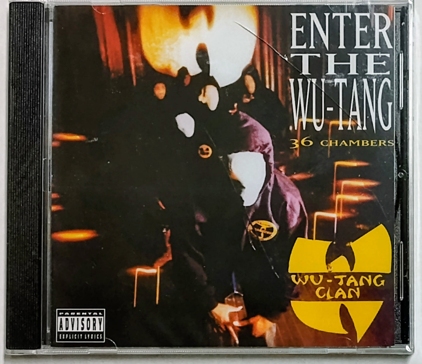 Wu-Tang Clan - "Enter The Wu-Tang: 36 Chambers" - COMPACT DISC NM/M (Sealed; cracked case) *🌟*