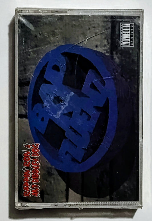 Rappin' Ron & Ant Diddley Dog - "Bad N-Fluenz" - CASSETTE TAPE VG+/M (Sealed; Cracked cover)