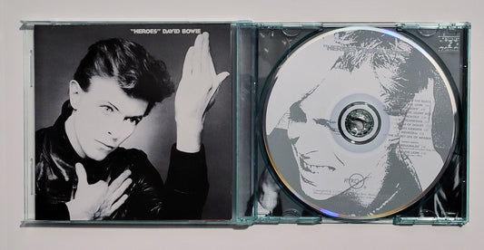 David Bowie - "Heroes" - COMPACT DISC (RYKO Reissue; Green jewel case) VG+/NM