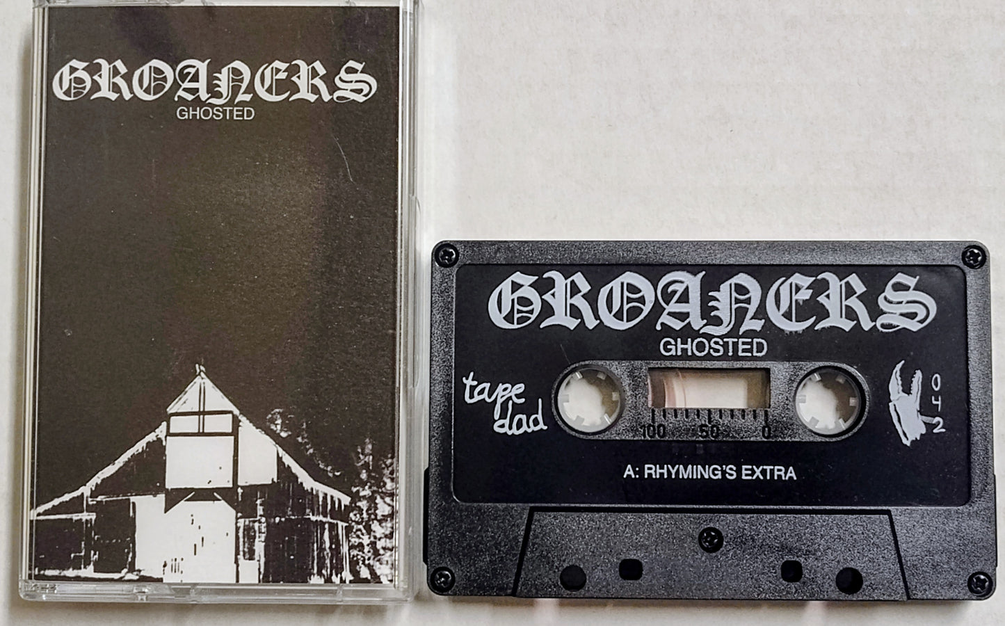 Groaners - “Ghosted EP” - INDIE CASSETTE TAPE M/M [Tape Dad]