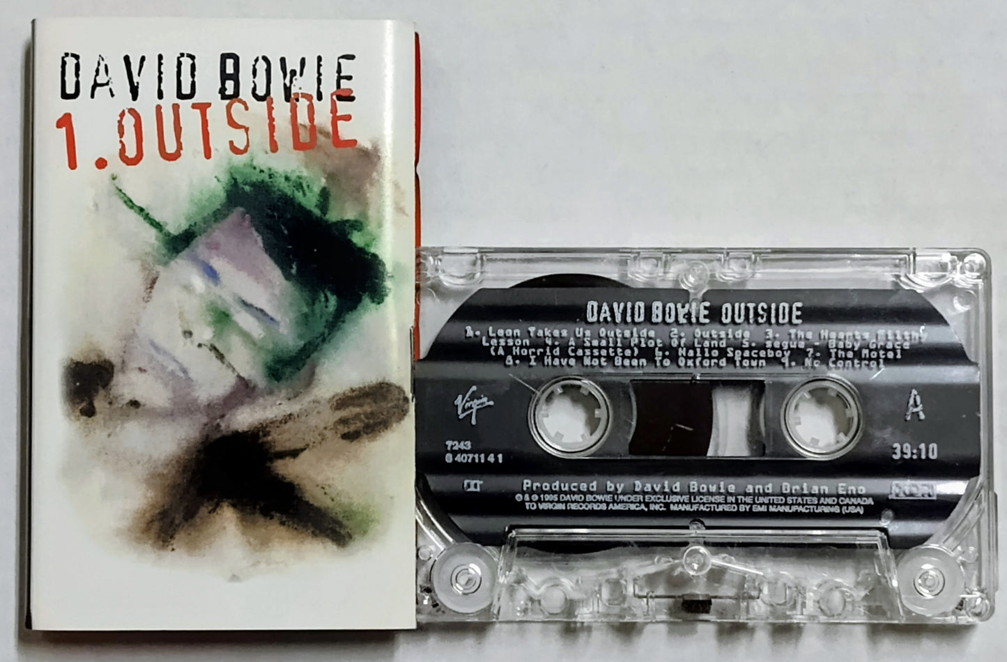 David Bowie - “Outside” - CASSETTE TAPE VG/VG