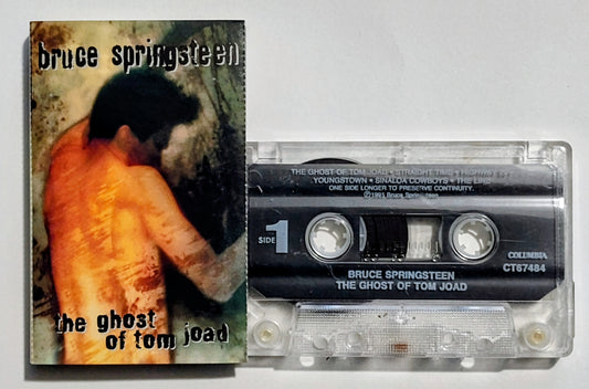Bruce Springsteen - "The Ghost Of Tom Joad" - CASSETTE TAPE VG+/VG