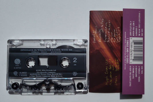 Dinosaur Jr - "Whatever's Cool With Me" - CASSETTE TAPE (DOLBY HX PRO B NR) VG+/VG+