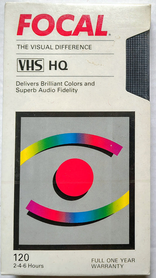 Blank - Focal ("The Visible Difference) - VHS (120 minute; Sealed)