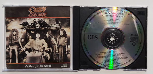 Ozzy Osbourne - "No Rest For The Wicked" - COMPACT DISC G/VG