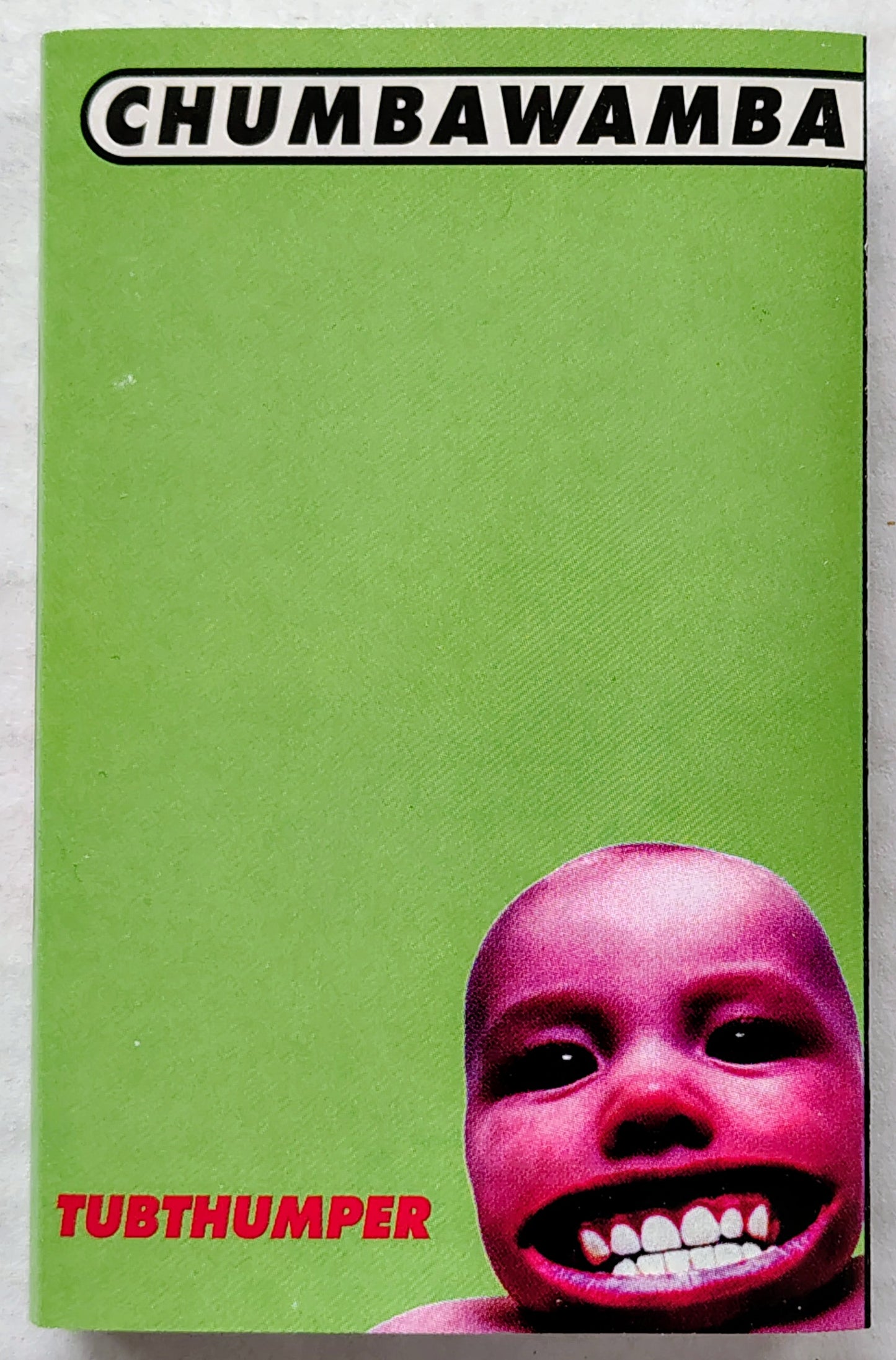 Chumbawamba - "Tubthumper" - CASSETTE TAPE VG+/VG+ *🚨*