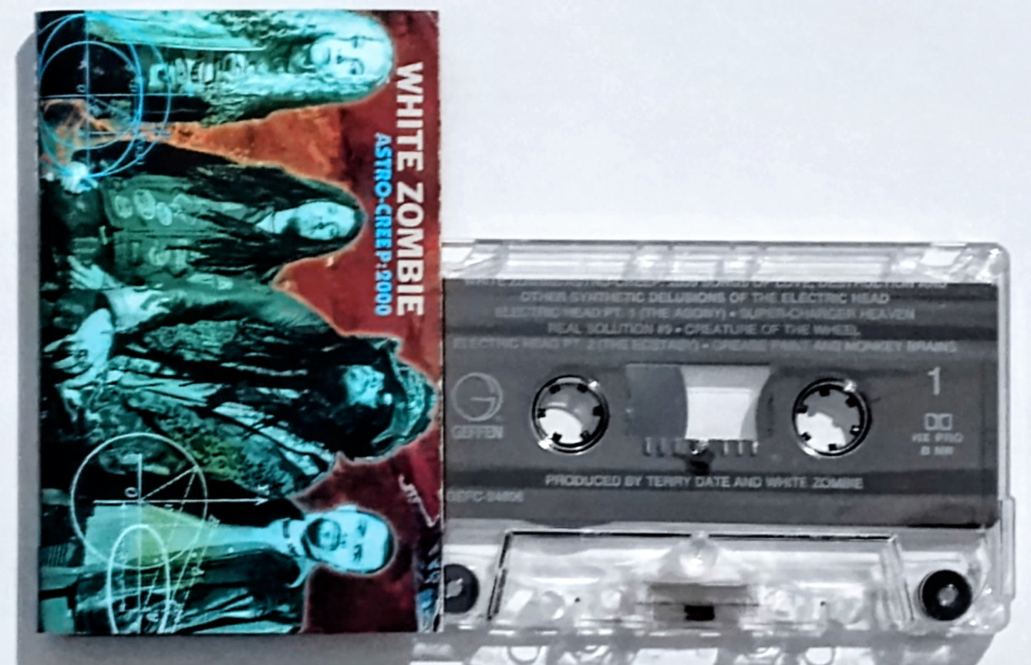 White Zombie - “Astro-Creep: 2000” - CASSETTE TAPE VG+/VG+ *🌟*