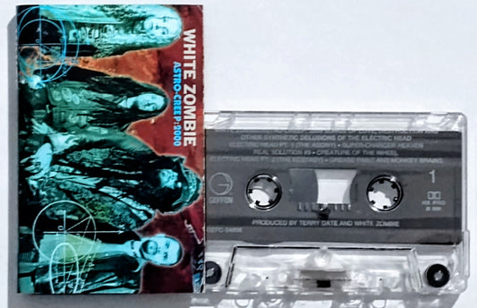 White Zombie - “Astro-Creep: 2000” - CASSETTE TAPE VG+/VG+ *🌟*