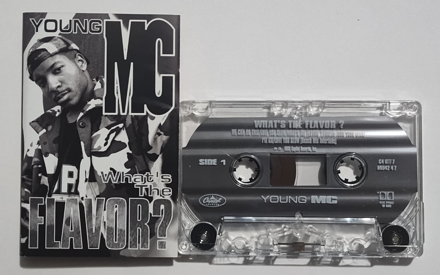 Young M.C. - "What's The Flavor?" - CASSETTE TAPE (DOPBY HX PRO B NR) NM/NM