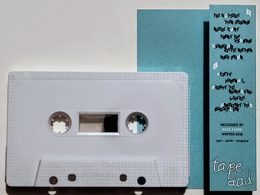 Chardonnay - "Do You Have Maximum Intuition?" - INDIE CASSETTE TAPE (blue version) M/M