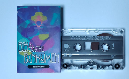 Echo & The Bunnymen - "Reverberation" - CASSETTE TAPE (SR DOLBY HX PRO B NR) VG/VG+