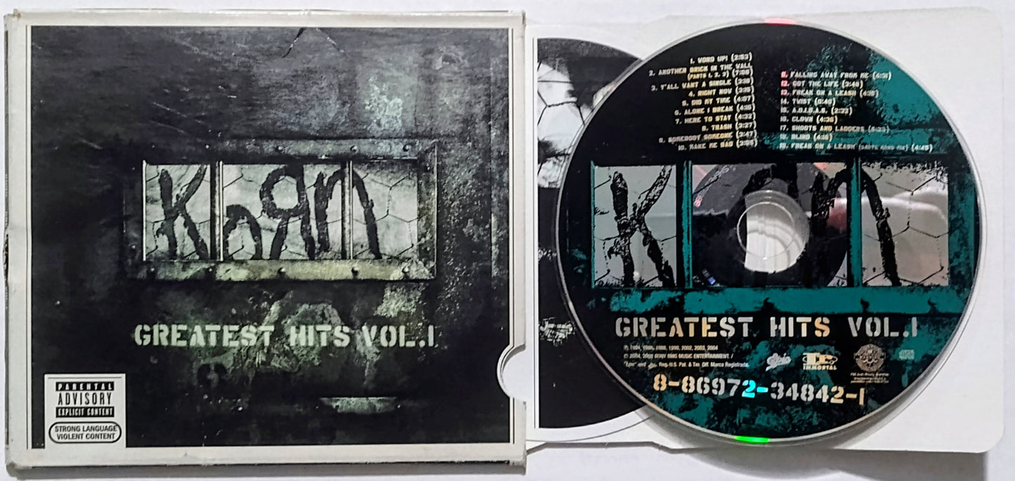 Korn - “Greatest Hits Vol. 1” - COMPACT DISC G+/VG