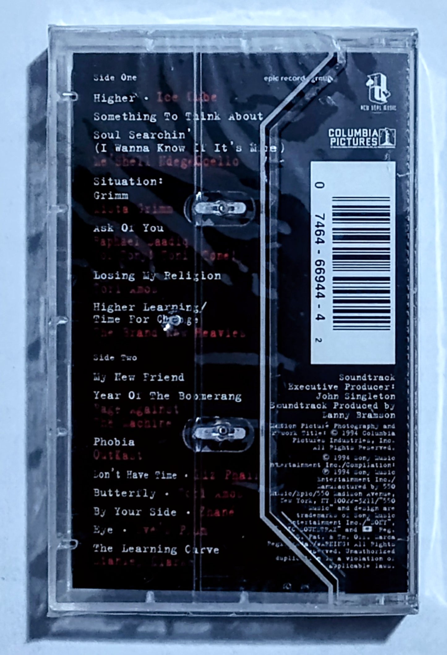 Various Artists - “Higher Learning” - CASSETTE TAPE M/M (Sealed)