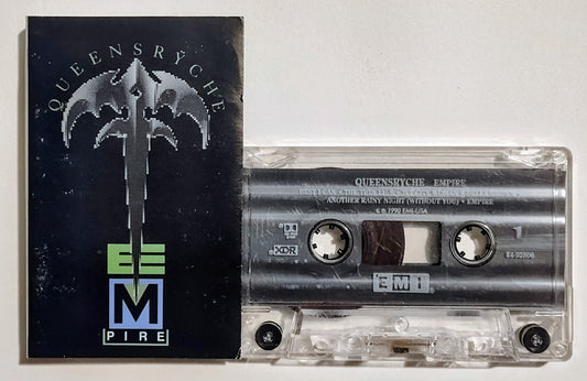 Queensryche - "Empire" - CASSETTE TAPE (XDR) G+/G+ (Cosmetic downgrades; plays perfect)