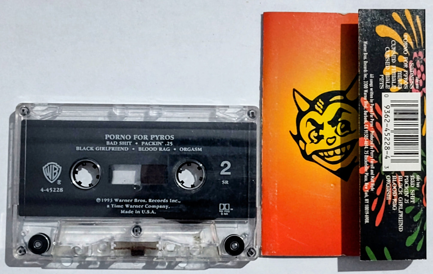 Porno For Pyros - “Porno For Pyros” - CASSETTE TAPE VG/VG *🚨*