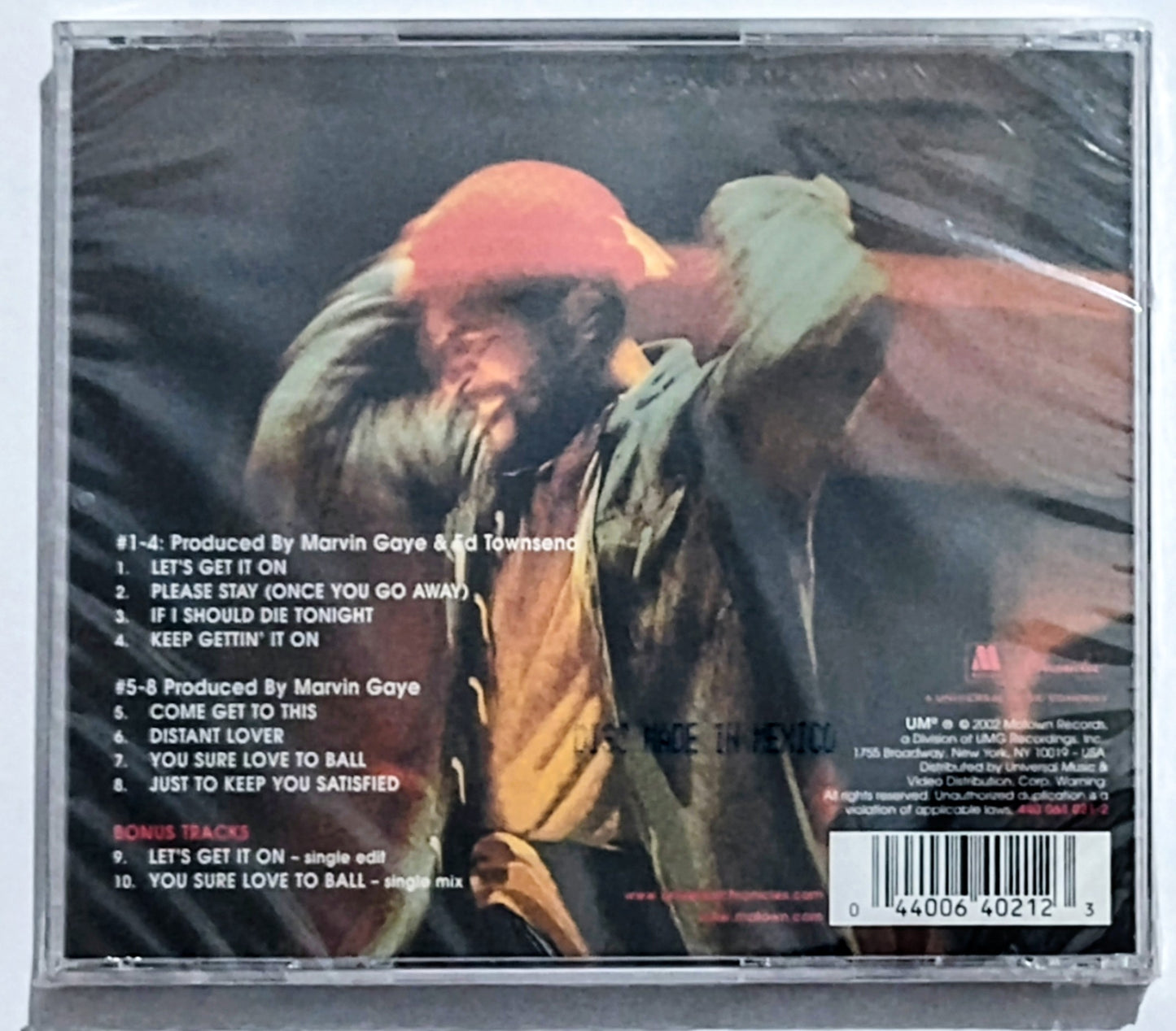 Marvin Gaye - “Let’s Get It On” - COMPACT DISC M/M (Sealed)
