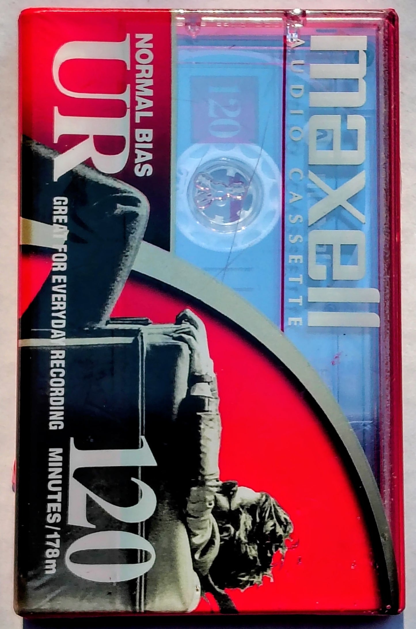 Blank - Maxell Normal Bias (120-Minute; common style; Sealed; small rips in cellophane)
