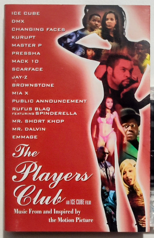 Various Artists - "The Players Club Soundtrack" - CASSETTE TAPE VG+/VG+
