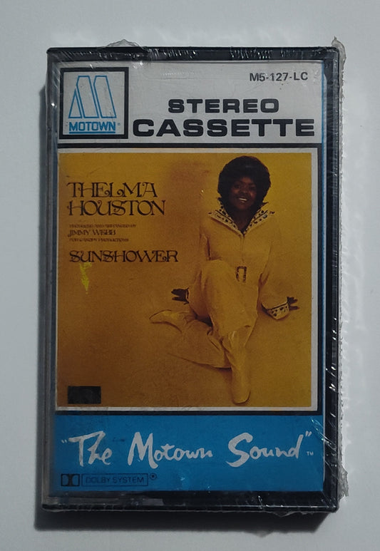 Thelma Houston - "Sunshower" - CASSETTE TAPE (DOLBY) NM/NM (Sealed; possible reseal)