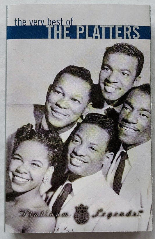 Platters, The - "The Very Best of the Platters" - CASSETTE TAPE VG+/VG+