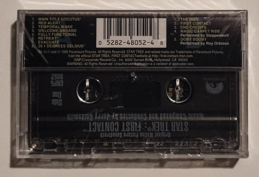 Jerry Goldsmith - "Star Trek: First Contact Original Motion Picture Soundtrack" - CASSETTE TAPE M/M (Sealed)