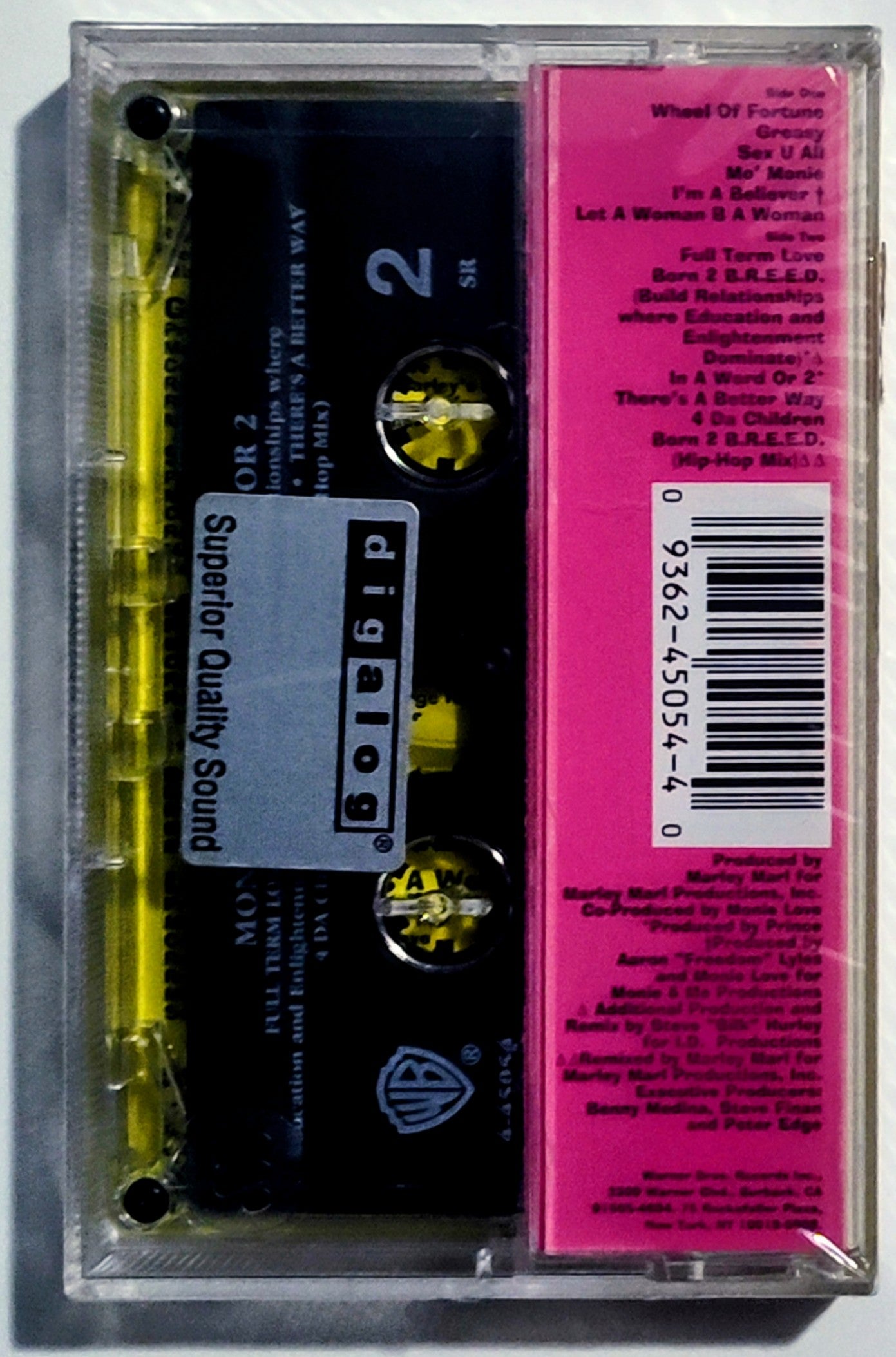 Monie Love - "In A Word Or 2" - CASSETTE TAPE M/M (Sealed)