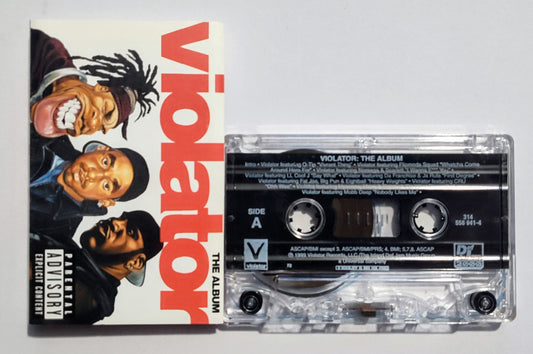 Violator - "Violator: The Album" - CASSETTE TAPE VG+/VG+