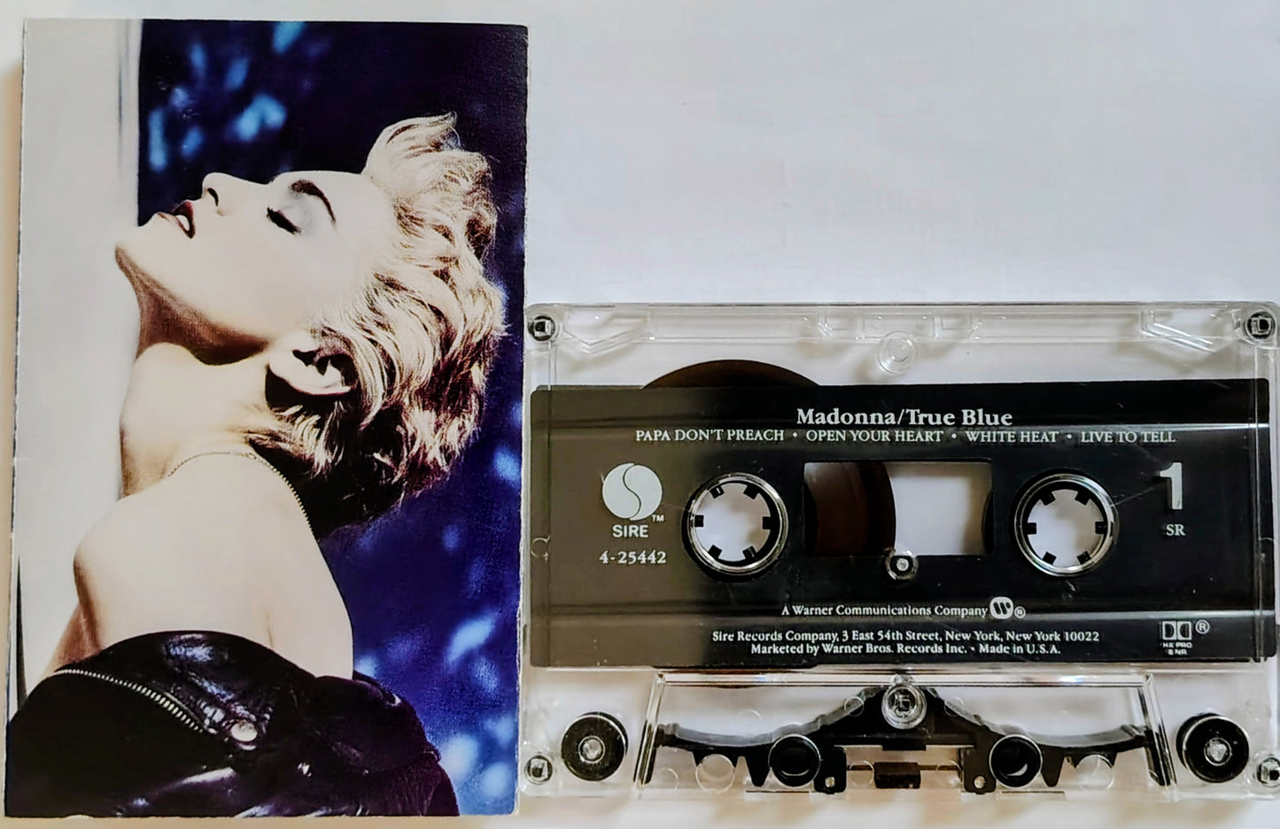 Madonna - "True Blue" - CASSETTE TAPE VG+/VG+