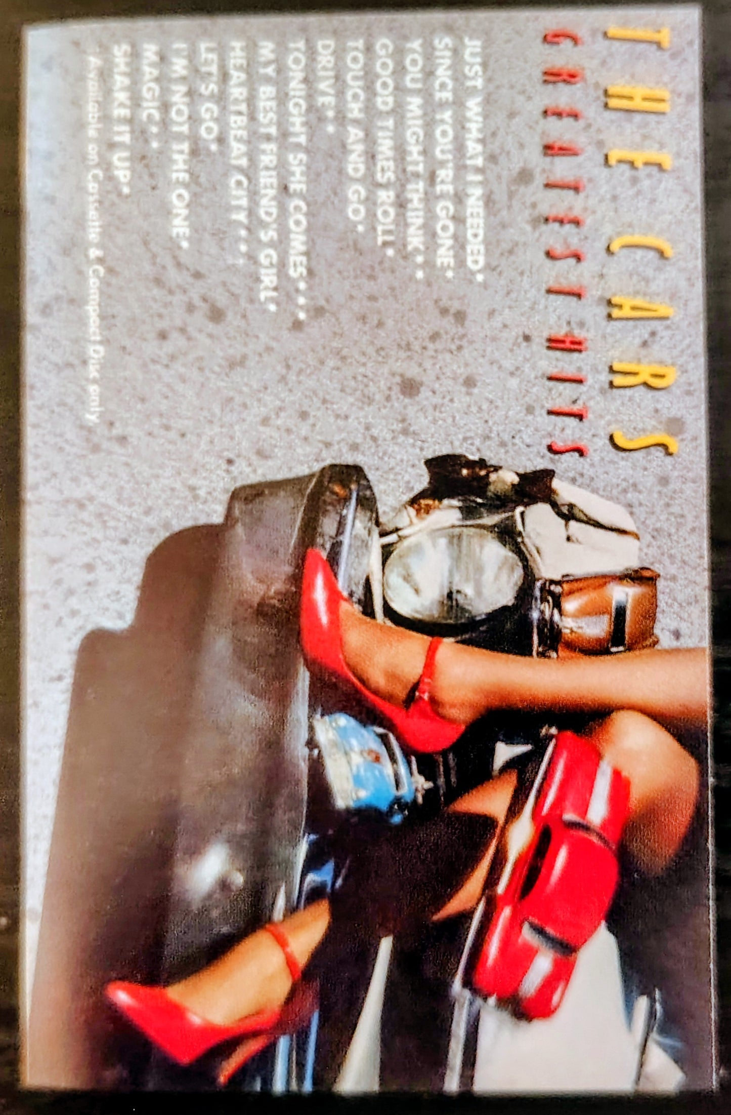 Cars, The - "Greatest Hits" - CASSETTE TAPE VG+/VG+