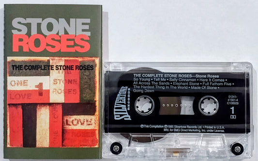 Stone Roses - “The Complete Stone Roses” - CASSETTE TAPE (BMG Version- RARE!) VG+/VG+