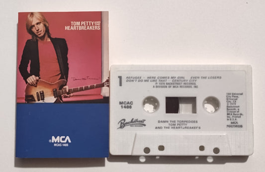 Tom Petty And The Heartbreakers - "Damn The Torpedoes" - CASSETTE TAPE VG+/VG