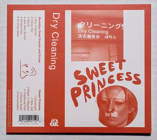 Dry Cleaning - “Boundary Road Snacks And Drinks/ Sweet Princess (2xEP)” - INDIE COMPACT DISC NM/NM