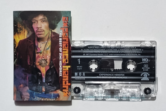 Jimi Hendrix - "Experience Hendrix: The Best Of Jimi Hendrix" - CASSETTE TAPE VG+/VG+
