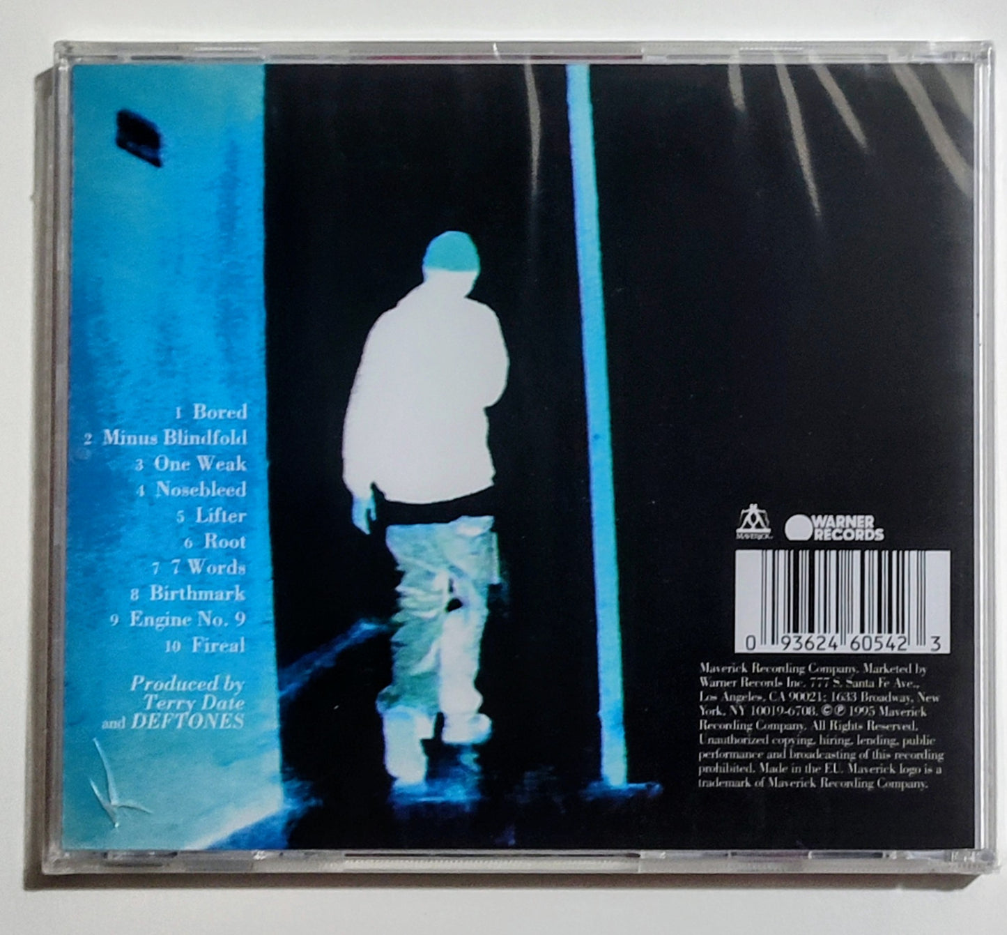 Deftones - "Adrenaline" - COMPACT DISC NM/M (Sealed; tiny cracks in back of case)