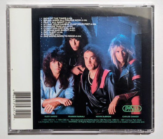 Quiet Riot - "Condition Critical" - COMPACT DISC VG+/NM