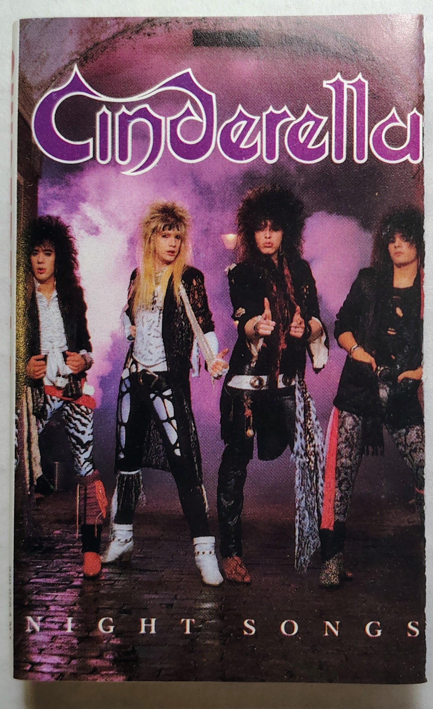 Cinderella - “Night Songs” - CASSETTE TAPE VG/VG