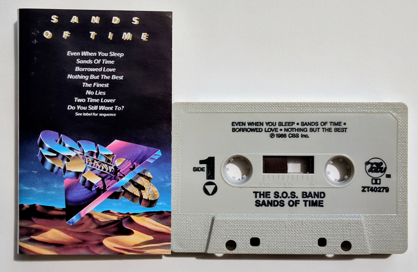 S.O.S. Band, The - "The Sands Of Time" - CASSETTE TAPE VG/VG+