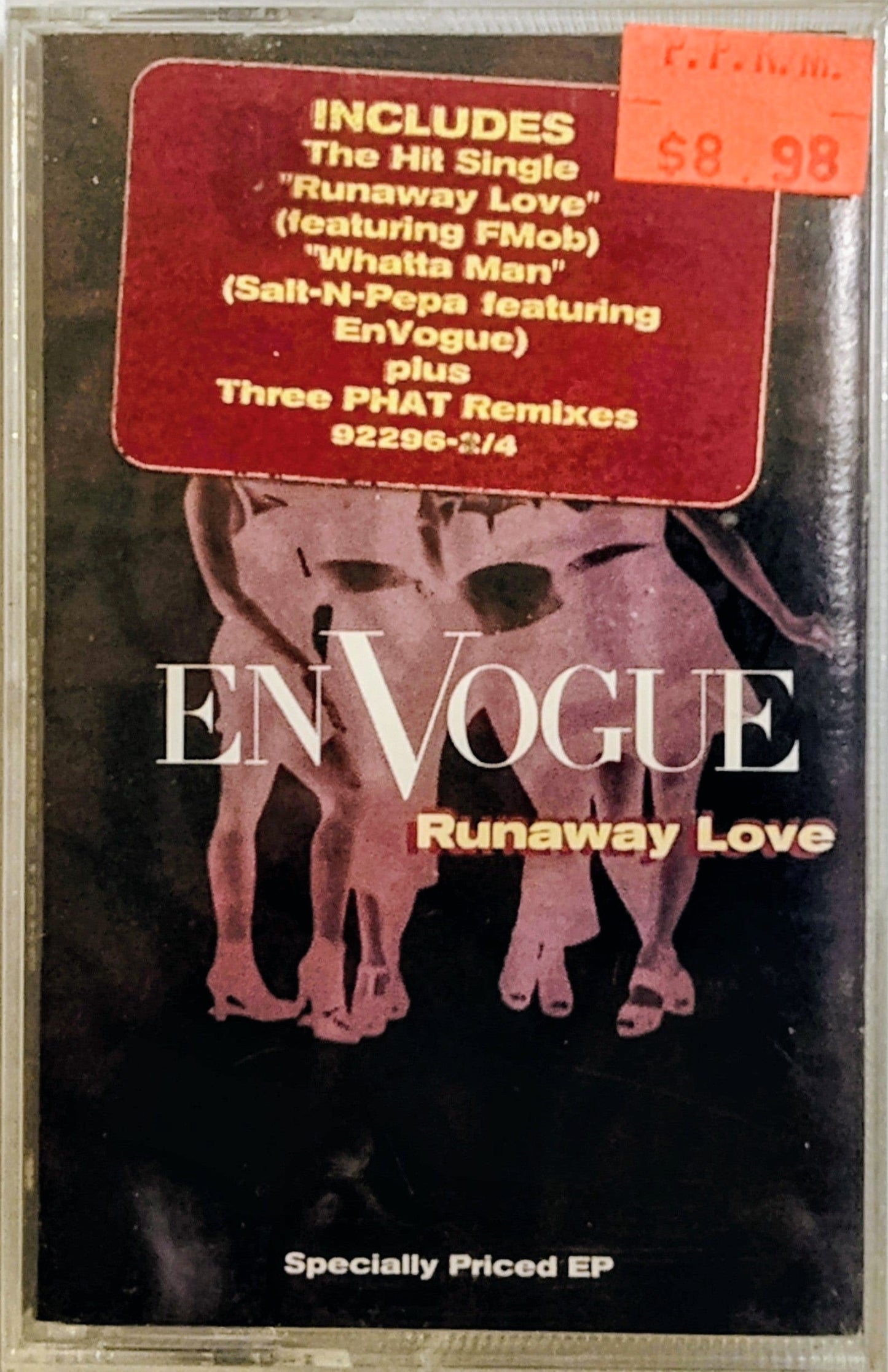 En Vogue - “Runaway Love” - CASSETTE TAPE (EP) M/M (Sealed; scratchy cellophane)